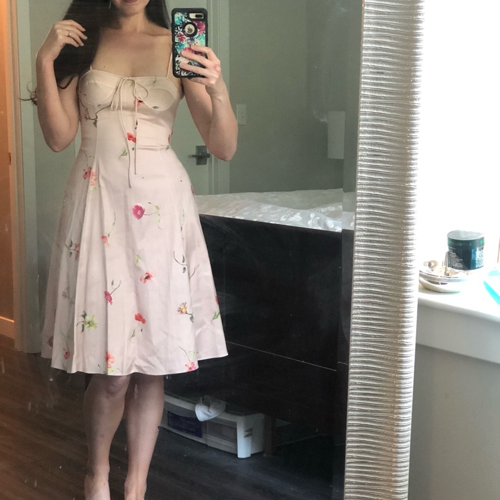 Gianni Bini Bustier Floral Dress - Picture 2 of 6